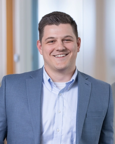 portrait of a smiling person in business attire